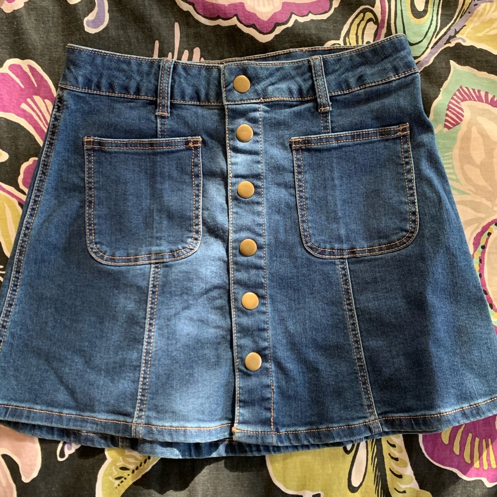 Altard State Jean Skirt